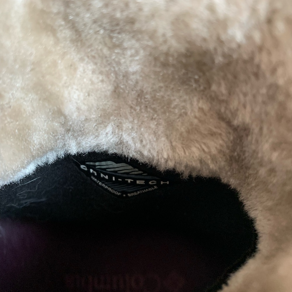 Columbia Purple Ankle Boots with Fur Lining - Picture 7 of 9